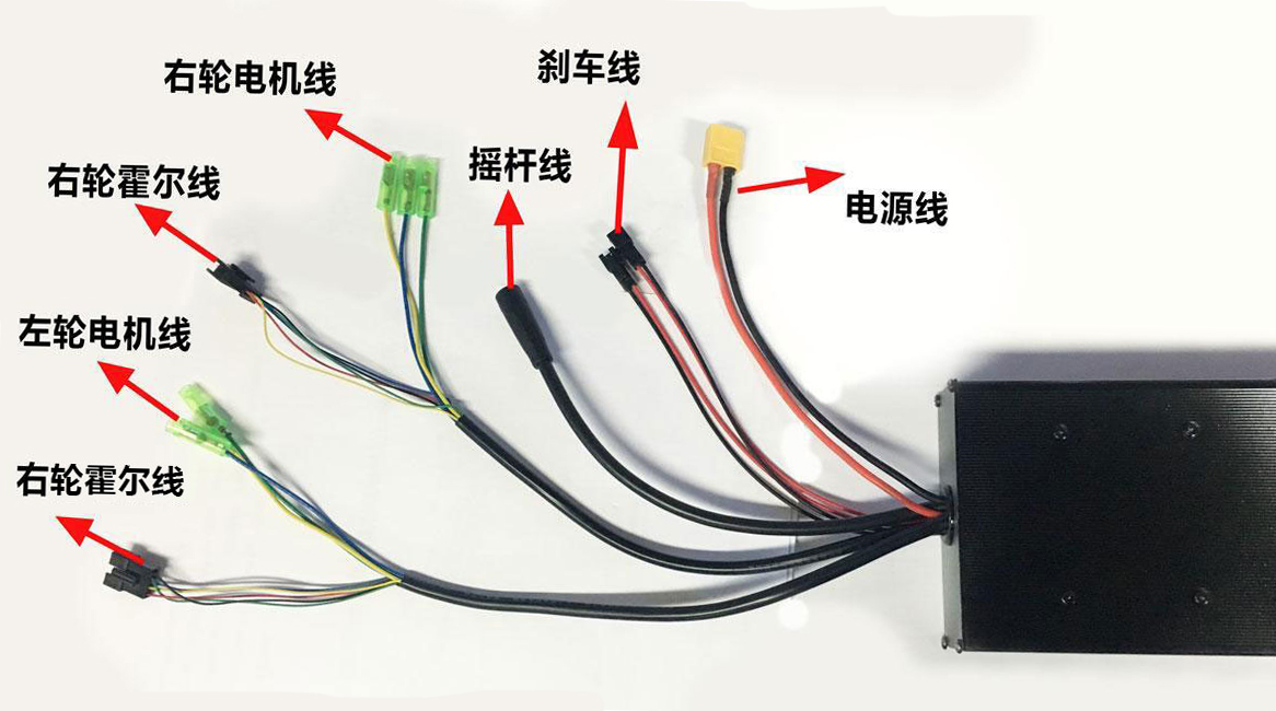 電動車控制器的接線方法